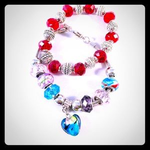 Two independent bracelets.